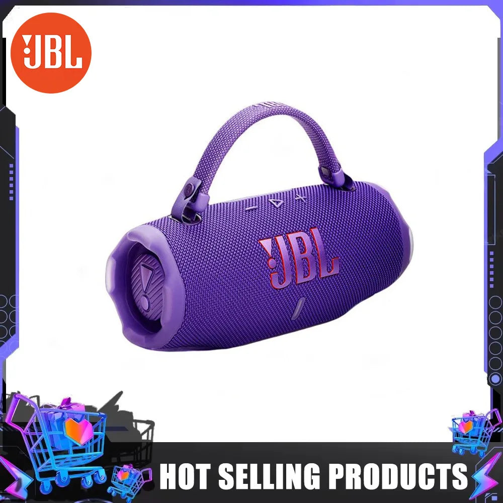 JBL Charge 6 Bluetooth Speaker Rugged Waterproof Portable Deep Bass Clear Tweeter Travel