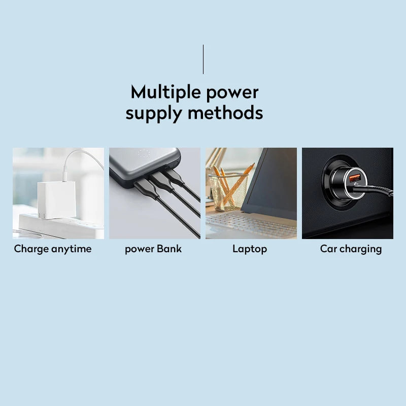 USB Portable Fan Cold Fan Hands Free Neck Fan Hanging Rechargeable Mini Sports Fan 3-Speed Adjustable Neck Dual Fan Home Office