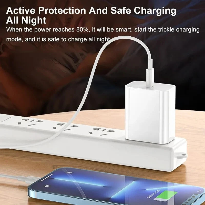 30W PD Fast Charging USB Cable For iPhone 11 12 13 Pro XS Max 7 8 14 Plus X XR SE Rapid Charge USB C Charger Data Line 1m 2m 3m