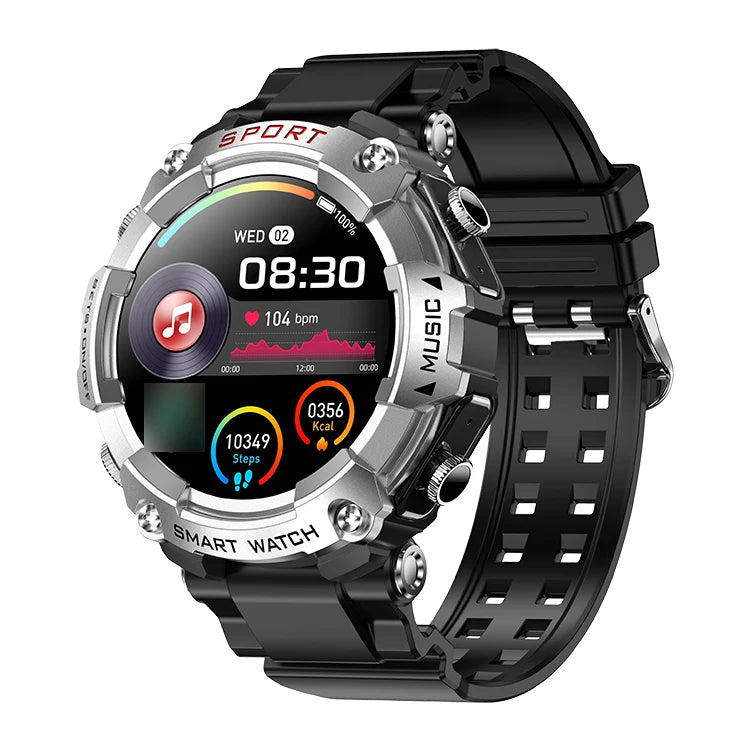 Smart Watch with Earphones BT Call Music Headset Player T96 Heart Rate Sleep Monitor Smart Watch with Earbuds 2 in 1