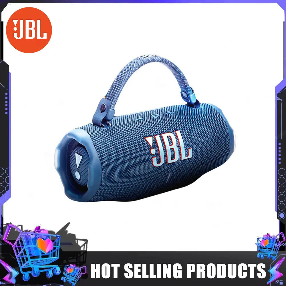 JBL Charge 6 Bluetooth Speaker Rugged Waterproof Portable Deep Bass Clear Tweeter Travel