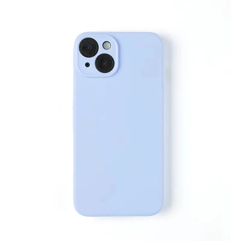 Liquid Silicone Phone Case for iPhone 11 12 13 14 15 16 Plus 16 Pro Max 13 Mini Soft Candy Cover Fundas