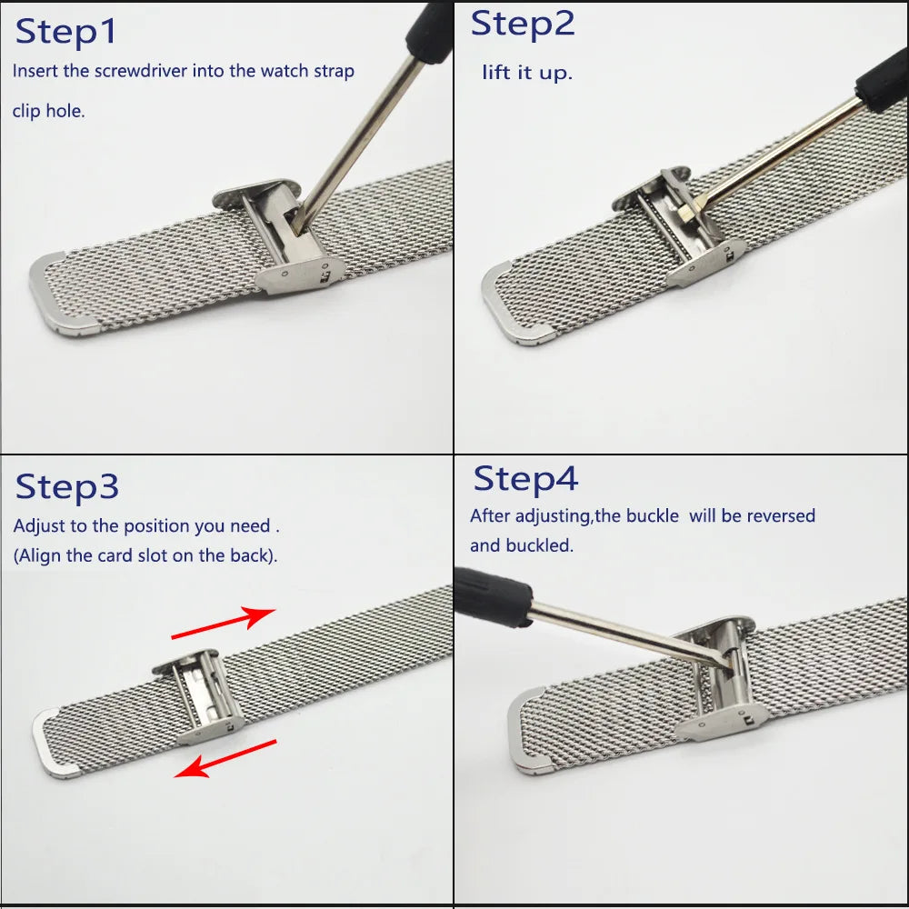 Smart Watch Strap For Xiaomi Mi Band 6 5 4 3 Watchbands Gold Sliver For Miband 6 5 4 Stainless Steel Sport Smartwatch Correas