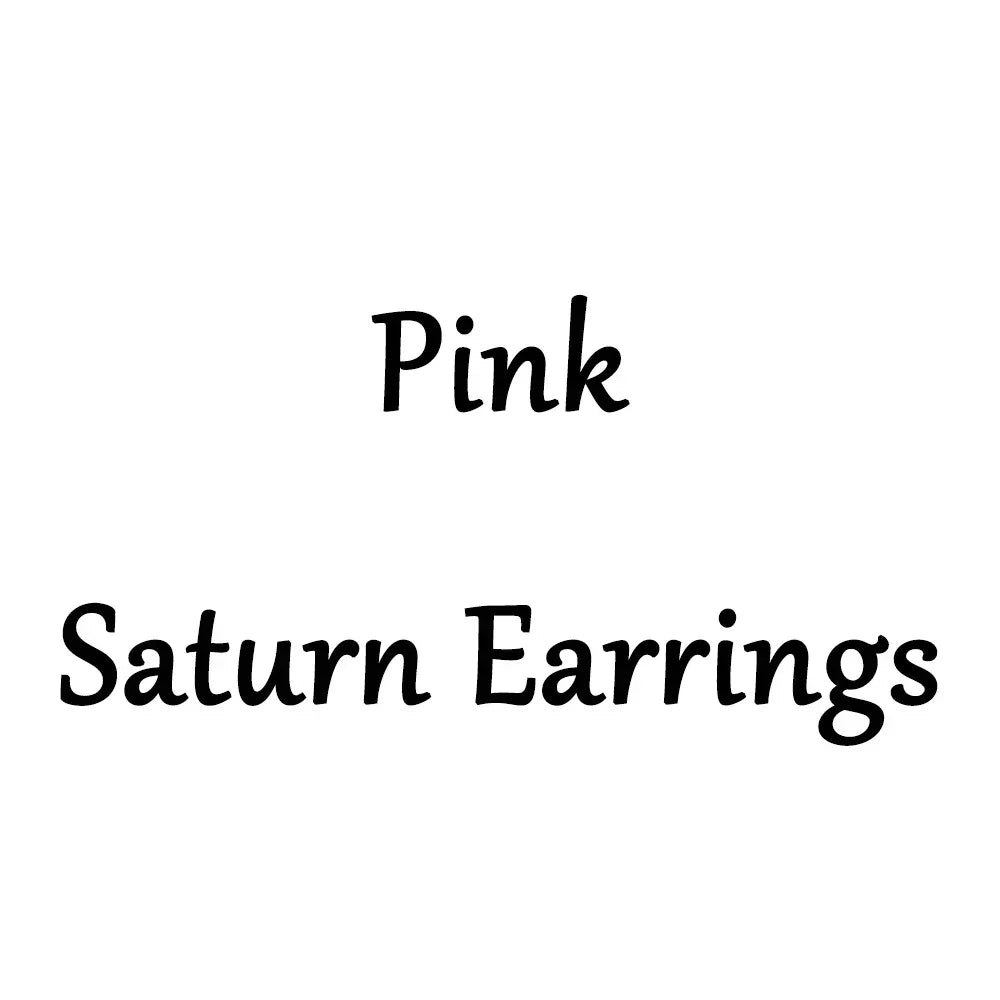 Anime Saturn Same Style Pendant Rock and Roll Necklace Sparkling Star Y2K Luxury High Quality Fashion Men Women Christmas Gifts