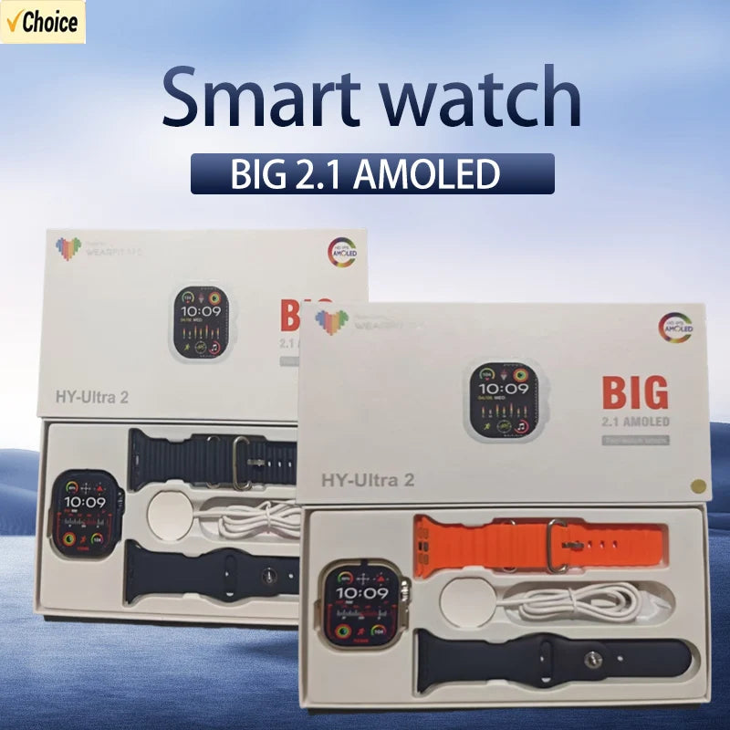 Multi functional smartwatch - Full touch high-definition screen, NFC support, Bluetooth calling, health and fitness tracker