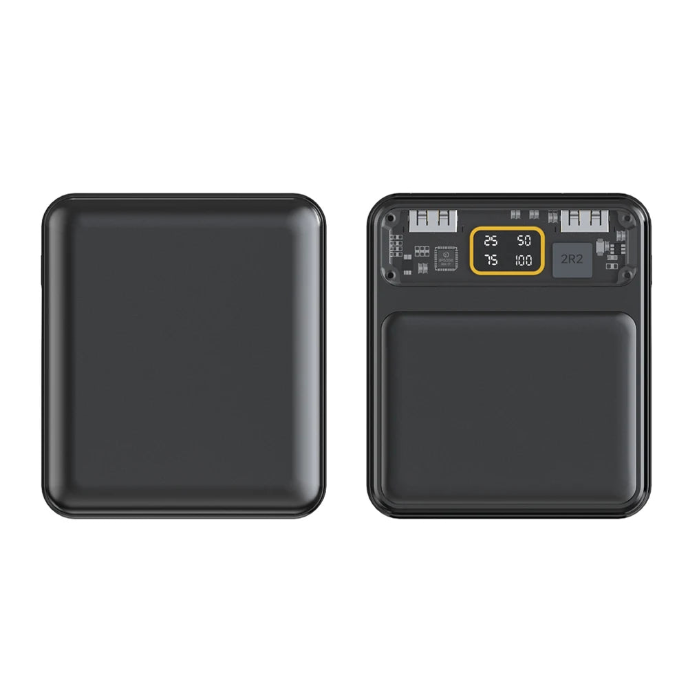 DIY 18650 Power Bank Case 4 in 1 Battery Charge Storage Box Shell Micro USB Type C with Flashlight For Charging Mobile Phones