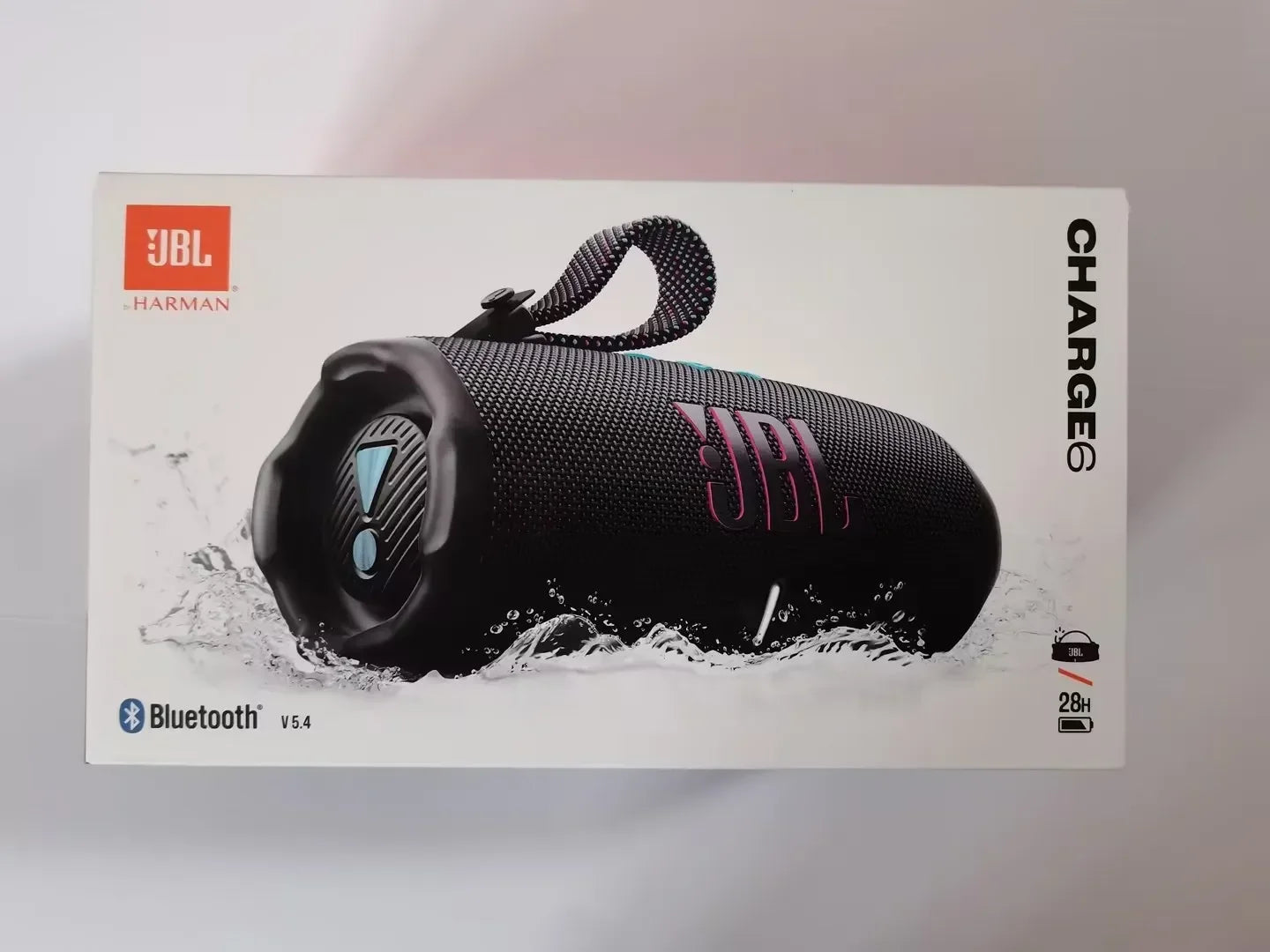 JBL Charge 6 Bluetooth Speaker Rugged Waterproof Portable Deep Bass Clear Tweeter Travel