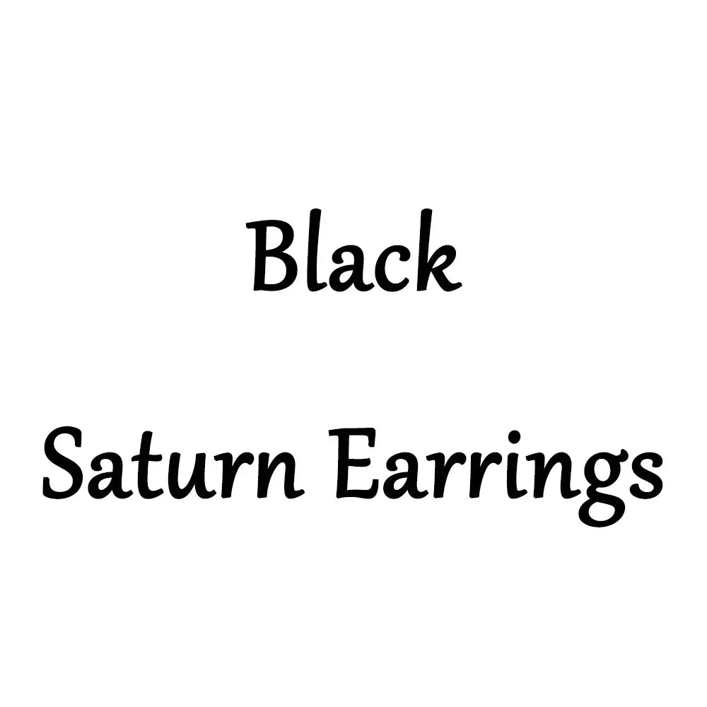 Anime Saturn Same Style Pendant Rock and Roll Necklace Sparkling Star Y2K Luxury High Quality Fashion Men Women Christmas Gifts