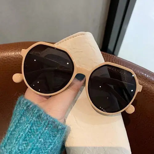 Sunglasses for Women Geometry Shape Frame Fashion Glasses Vintage Big Sunshades Shades Очки Солнечные Женские Очки 선글라스