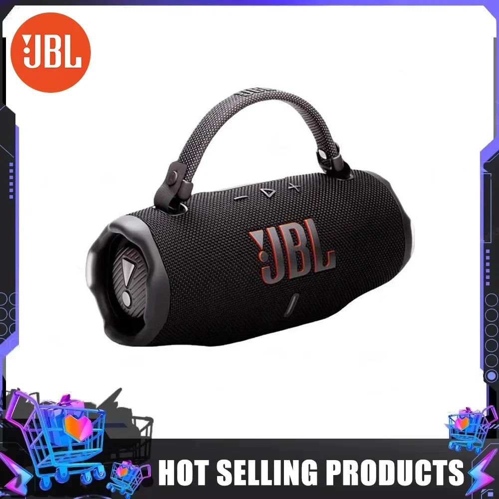 JBL Charge 6 Bluetooth Speaker Rugged Waterproof Portable Deep Bass Clear Tweeter Travel