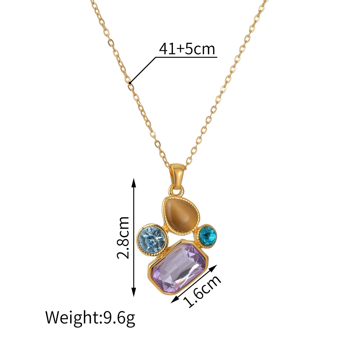 Freeteeme Various Style Necklace Earrings Set for Women Stainless Steel Bow Zircon Pendant Ear Studs Jewelry Set Birthday Gifts
