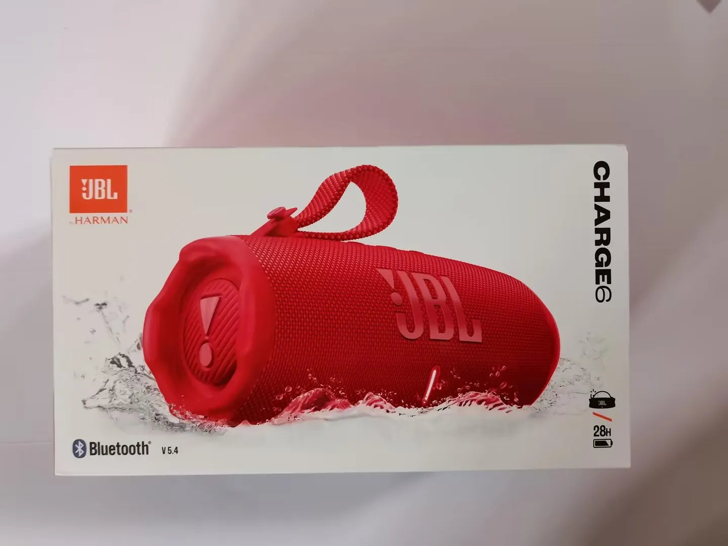 JBL Charge 6 Bluetooth Speaker Rugged Waterproof Portable Deep Bass Clear Tweeter Travel