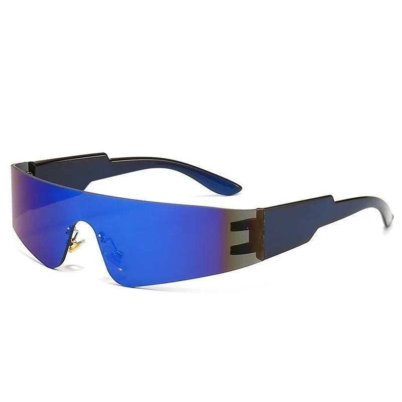 Fashionable Punk Sports Goggles With A Techy And Spicy Style, Featuring A Frameless Design Popular In Europe And America.