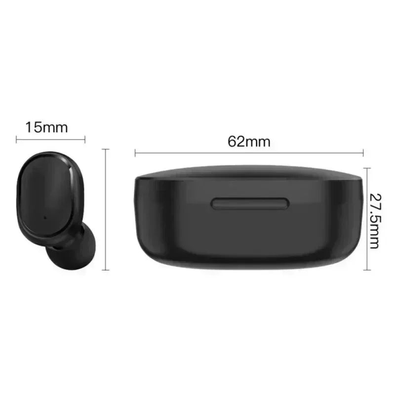 TWS E6S Wireless Earbuds Bluetooth Headphones Wireless Bluetooth Earphones  Noise Cancelling Earphones with Mic
