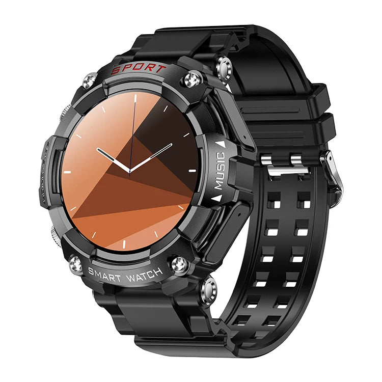 Smart Watch with Earphones BT Call Music Headset Player T96 Heart Rate Sleep Monitor Smart Watch with Earbuds 2 in 1