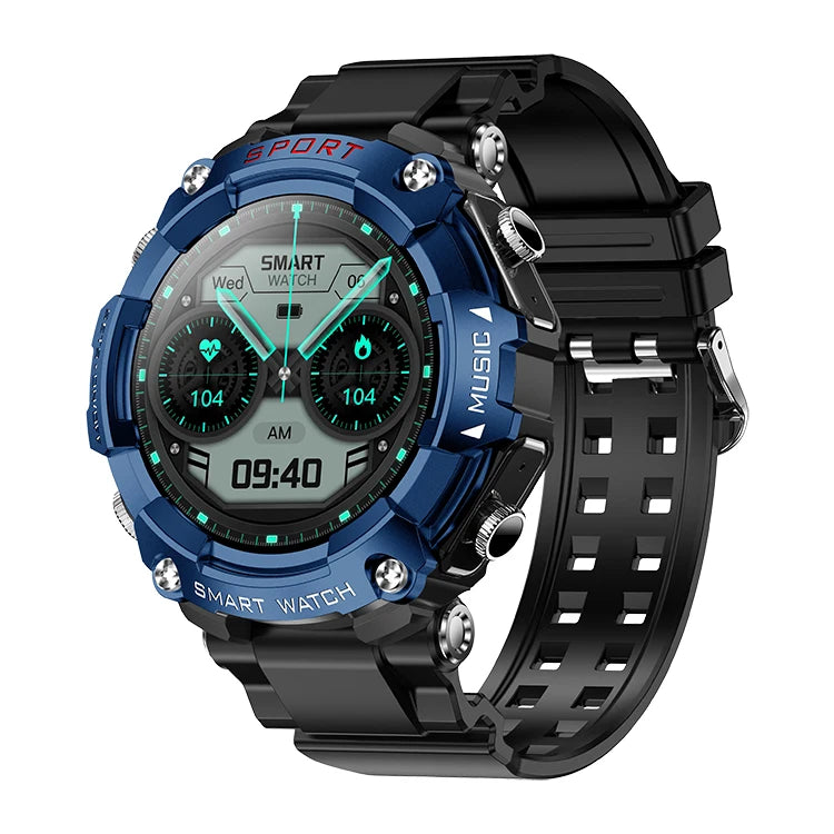 Smart Watch with Earphones BT Call Music Headset Player T96 Heart Rate Sleep Monitor Smart Watch with Earbuds 2 in 1