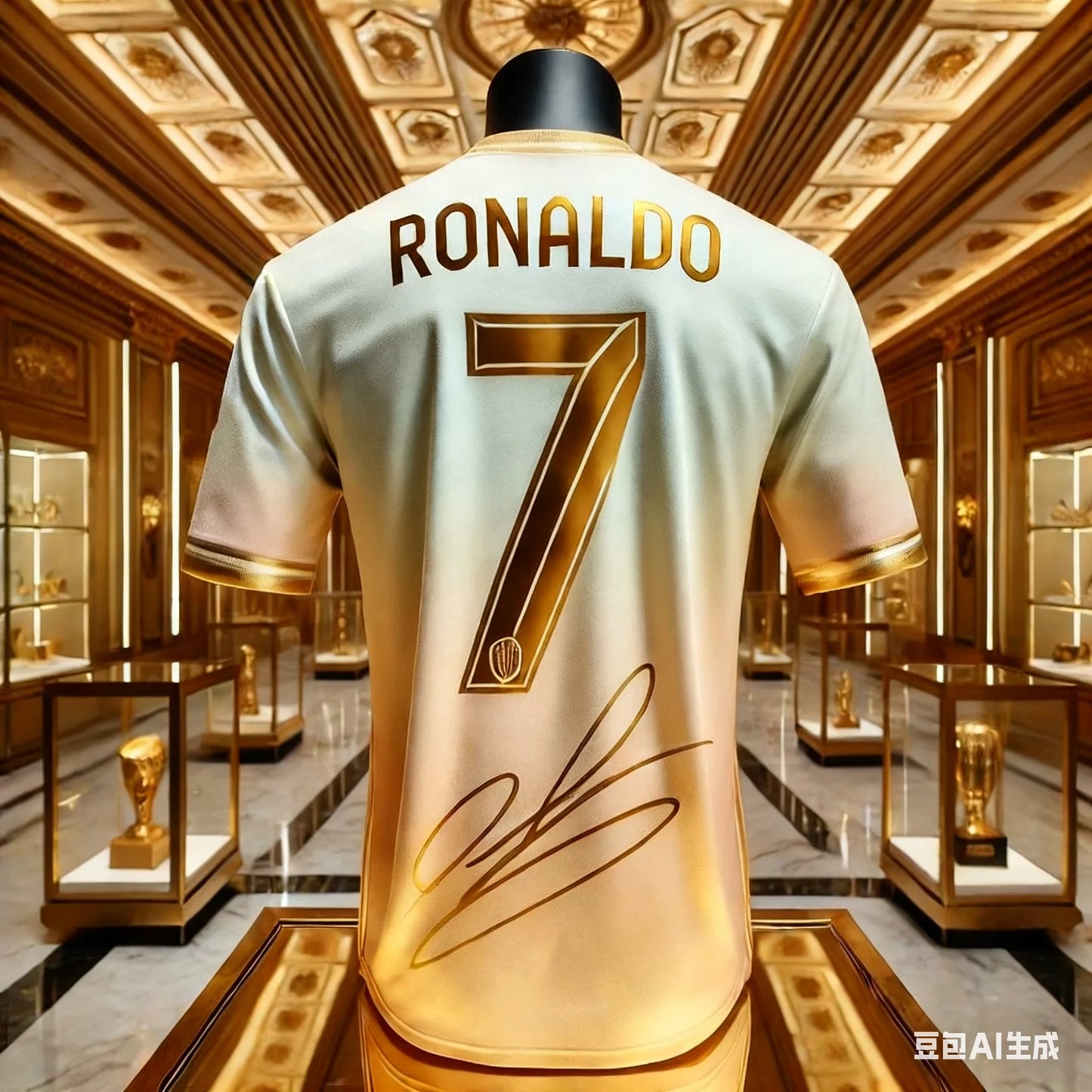 Football Star Ronaldo's Stylish Jersey  Fan Gift Daily Wear Outdoor Sports Breathable Children's/Adult Short-Sleeved