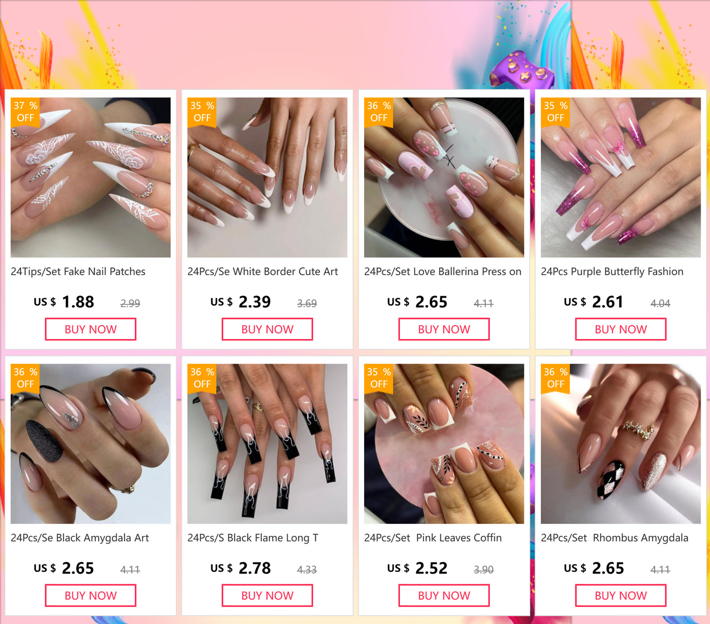 Nails Water Decals Abstract Pattern Nail Stickers Color Block Lines Leaf Flowers Sliders Manicures Foils Tips Black Art  Uñas