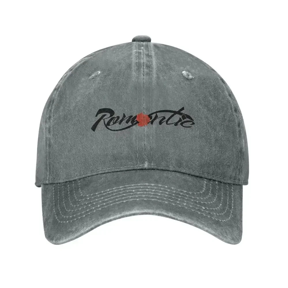 A Baseball Cap Fashion Logo Trendy Women Washed Trucker Hat Casual Casual Sports Baseball Caps Birthday Present