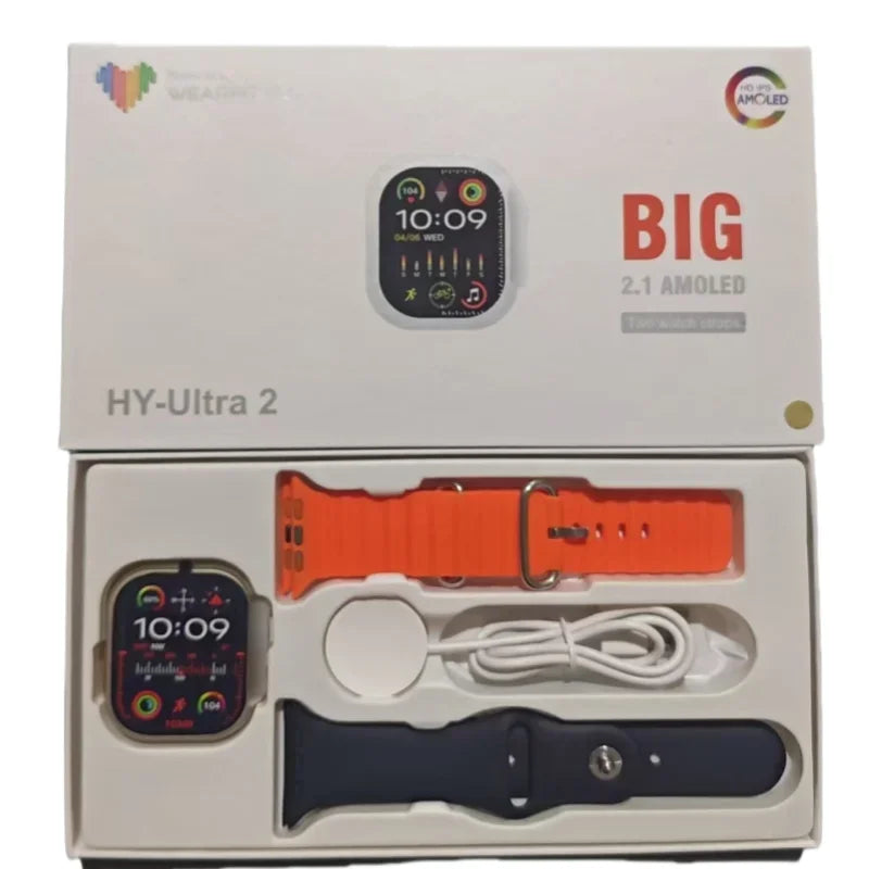 Multi functional smartwatch - Full touch high-definition screen, NFC support, Bluetooth calling, health and fitness tracker